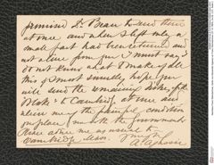 Nachlass Franz Steindachner, Karte von Alexander Agassiz an Franz Steindachner (27.12.1883), Inv.Nr. 2.07, Seite 2
